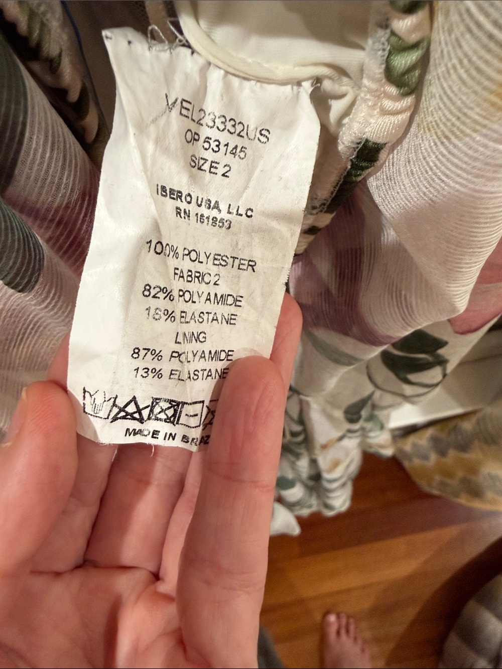 PatBo Cutout Maxi Dress Tropical Floral Bodysuit 2 - Picture 14 of 15